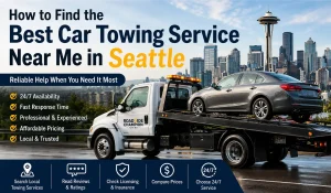 How to Find the Best Car Towing Service Near Me in Seattle